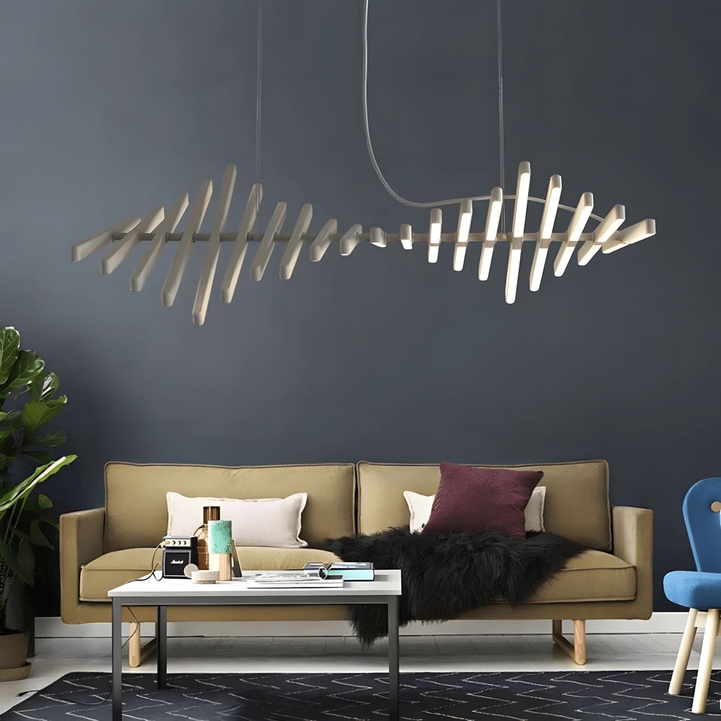 Sonata - Suspension réglable au design en chevrons