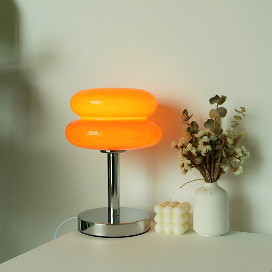 Miyu – Lampe en verre décorative style crème
