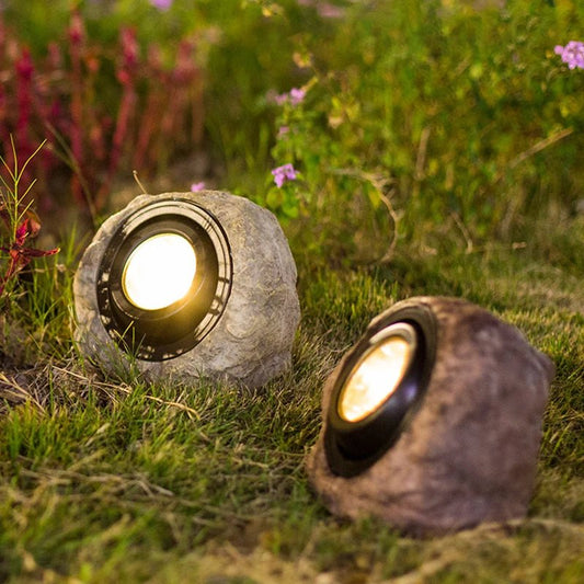 RocheLumière – Lampe déco inspirée par la nature brute et minérale