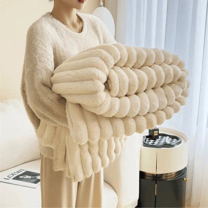 Nola – Plaid en flanelle lourde style nordique