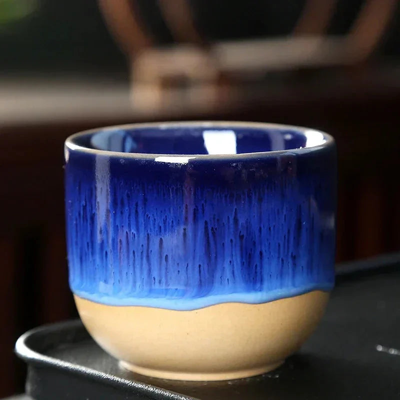 Hikari – Tasse en céramique japonaise avec surface semi-émaillée