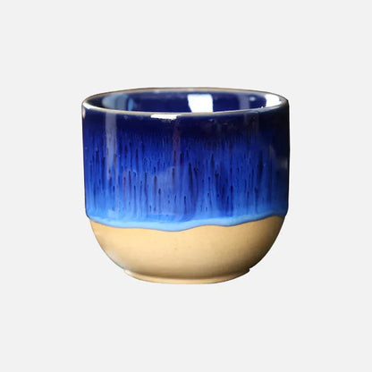 Hikari – Tasse en céramique japonaise avec surface semi-émaillée