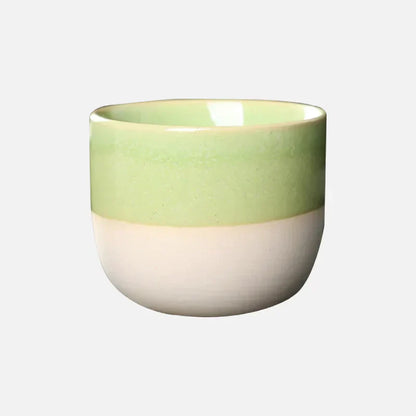 Hikari – Tasse en céramique japonaise avec surface semi-émaillée