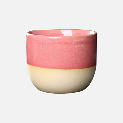 Hikari – Tasse en céramique japonaise avec surface semi-émaillée