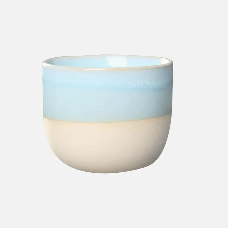 Hikari – Tasse en céramique japonaise avec surface semi-émaillée