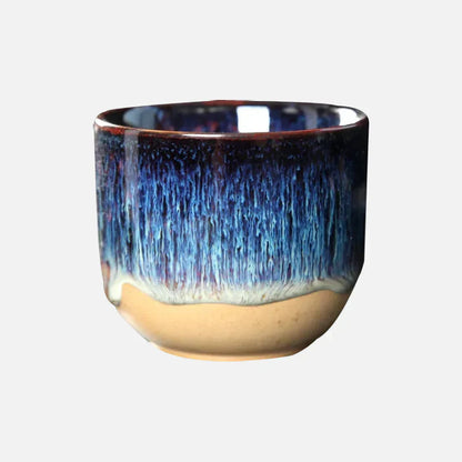 Hikari – Tasse en céramique japonaise avec surface semi-émaillée