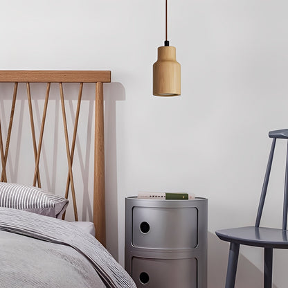 Yumi – Lustre en bois créatif de style moderne