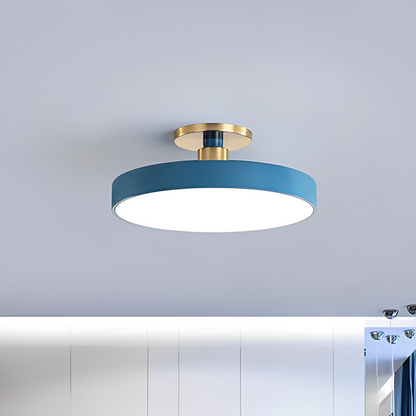 Cess – Lampe Plafonnier Anneau en Acrylique Moderne