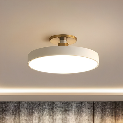 Cess – Lampe Plafonnier Anneau en Acrylique Moderne