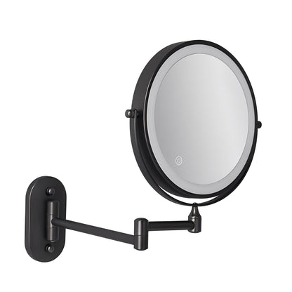 Lunara – Miroir suspendu avec lumière & agrandissement double face