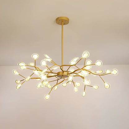 Auri – Lustre Postmoderne Doré Personnalisé