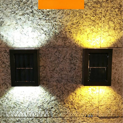 Appliques solaires à l'extérieur