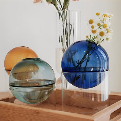 Amira – Vase en Verre Colorée Décoration