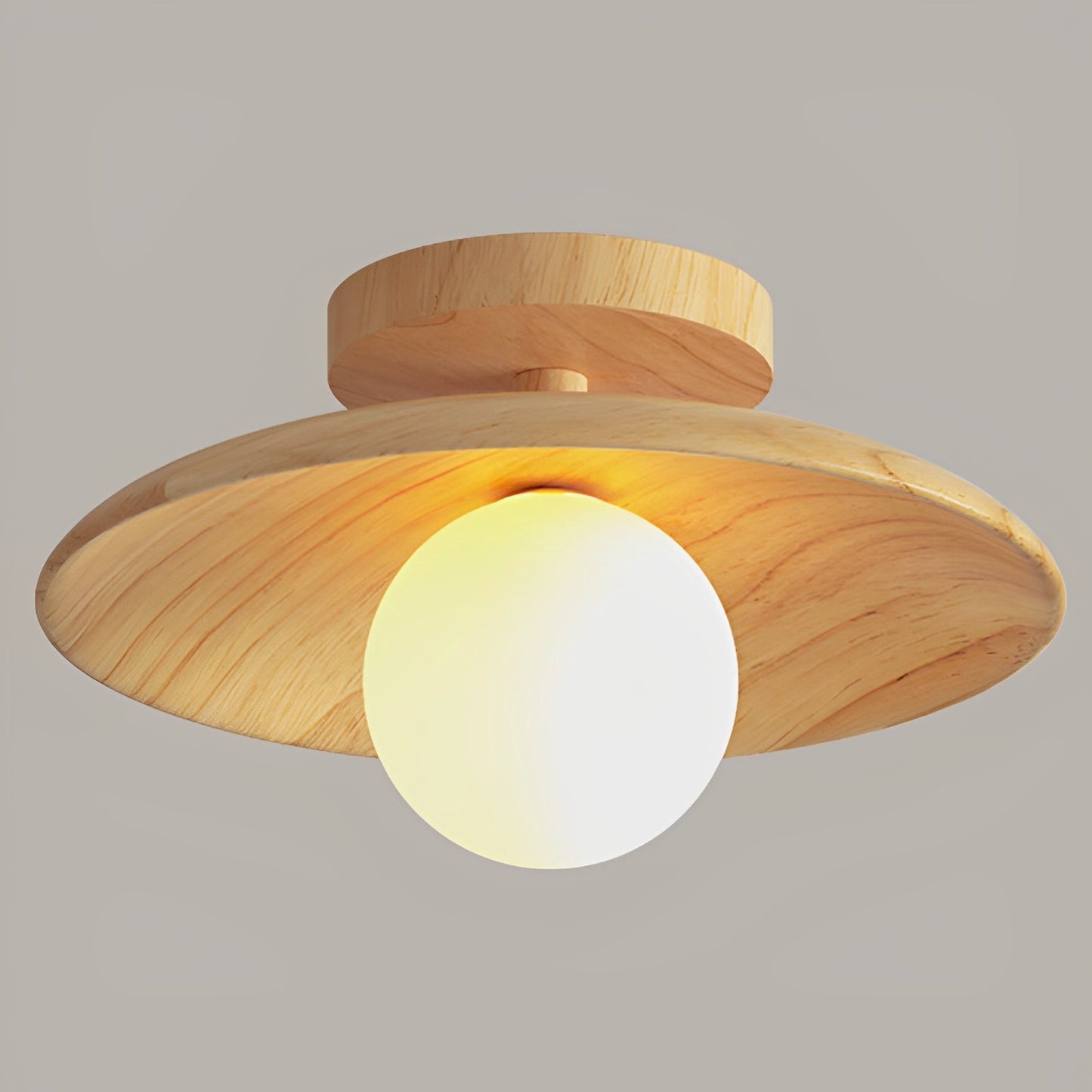 Koa – Plafonnier Japonais en Bois