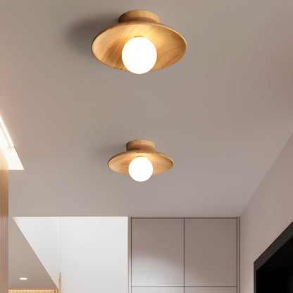 Koa – Plafonnier Japonais en Bois