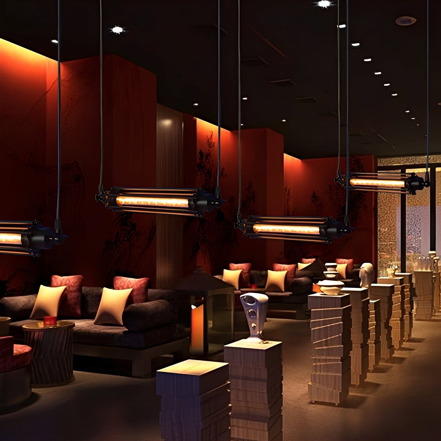 Ron – Lámpara Colgante Moderna en Estilo Industrial