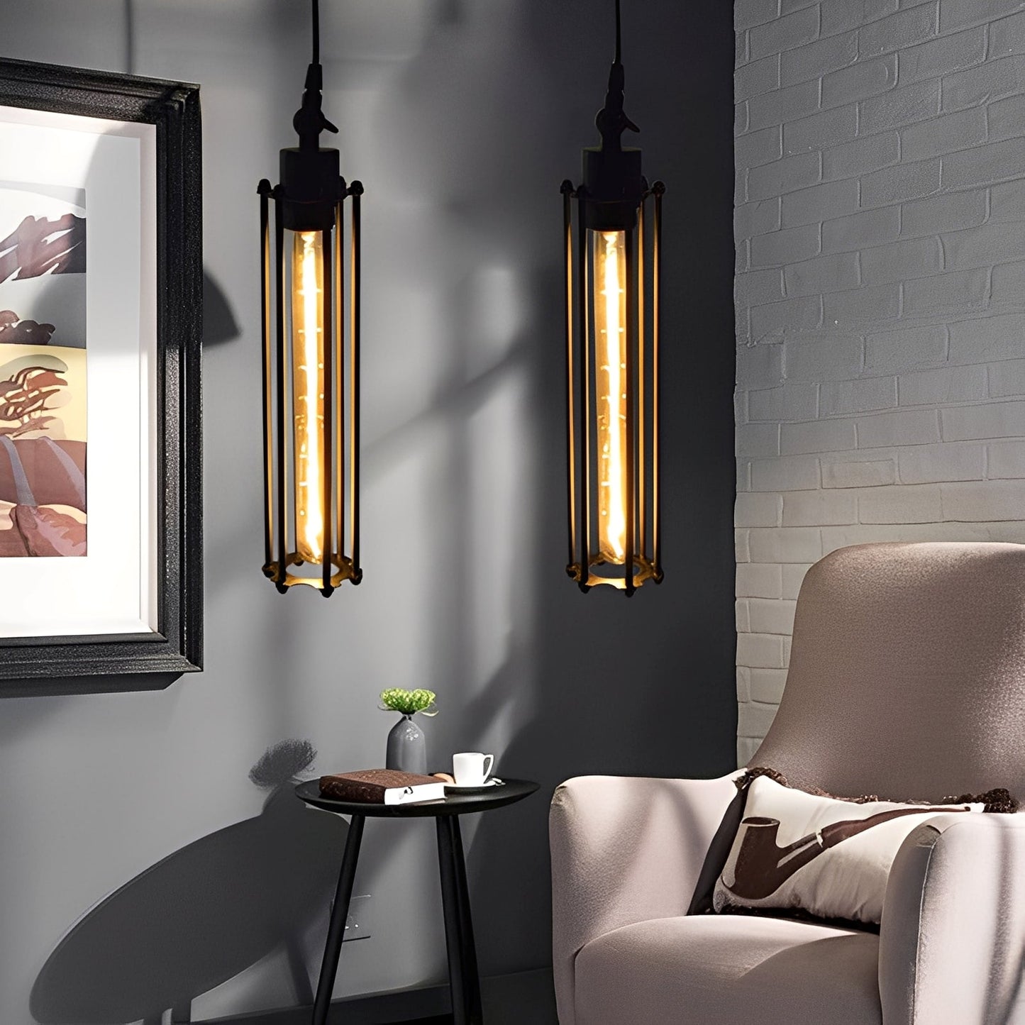 Ron – Lámpara Colgante Moderna en Estilo Industrial