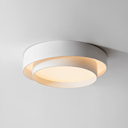 Noreva – Lampe de plafond blanche avec télécommande