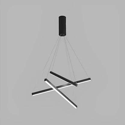 Stellaro – Suspension LED minimaliste avec design en bâtonnets