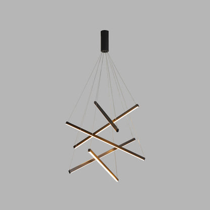 Stellaro – Suspension LED minimaliste avec design en bâtonnets