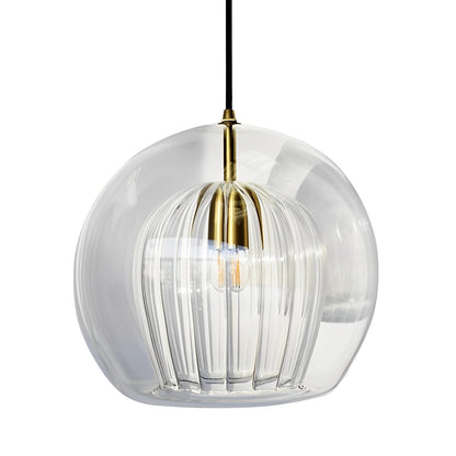 Faye – Suspension moderne en verre pour escalier