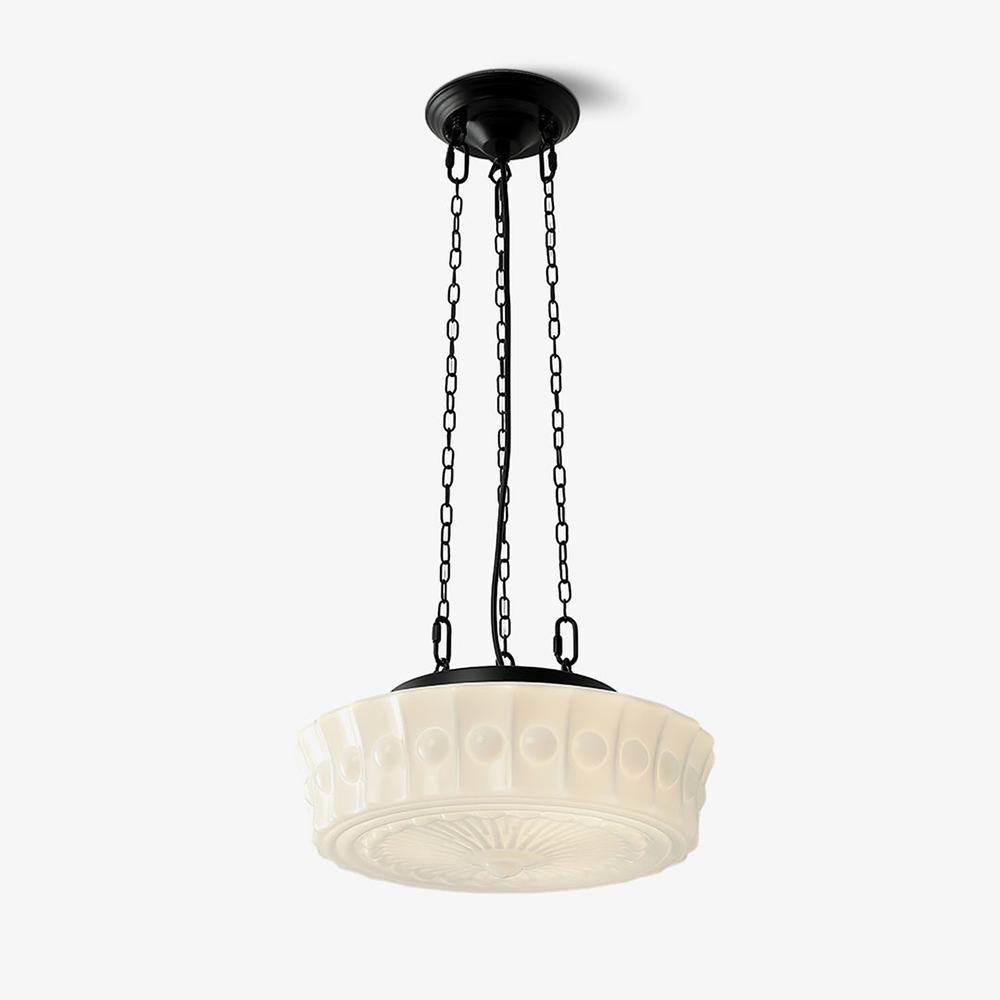 Elora – Suspension blanche style vintage