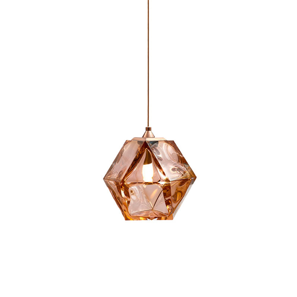 Nerea – Lampe suspendue nordique en verre