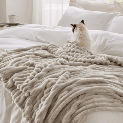 Nola – Plaid en flanelle lourde style nordique