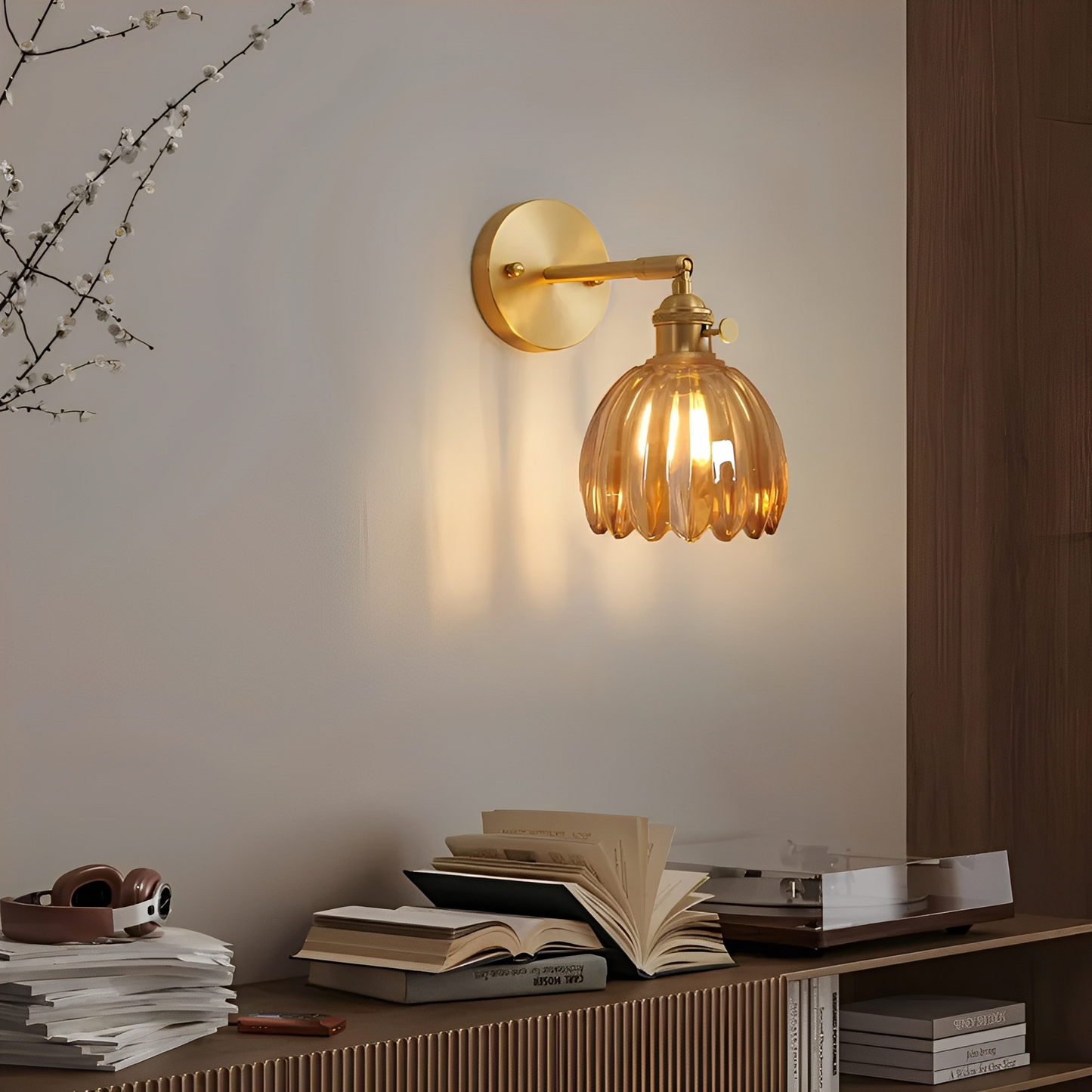 Gela – Lampe Suspendue en Verre Nordique