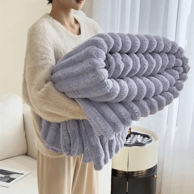 Nola – Plaid en flanelle lourde style nordique