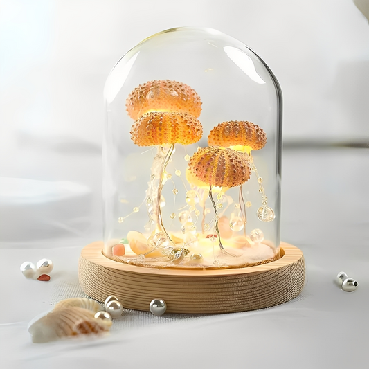 Nerina – Lampe de nuit en méduse fabriquée à la main