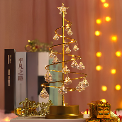 Yamira – Cristal Árbol de Navidad LED-Cadena de Luz