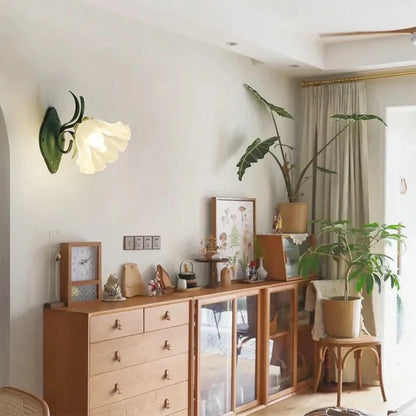 Kaede – Lampe Fleur Rétro Classique