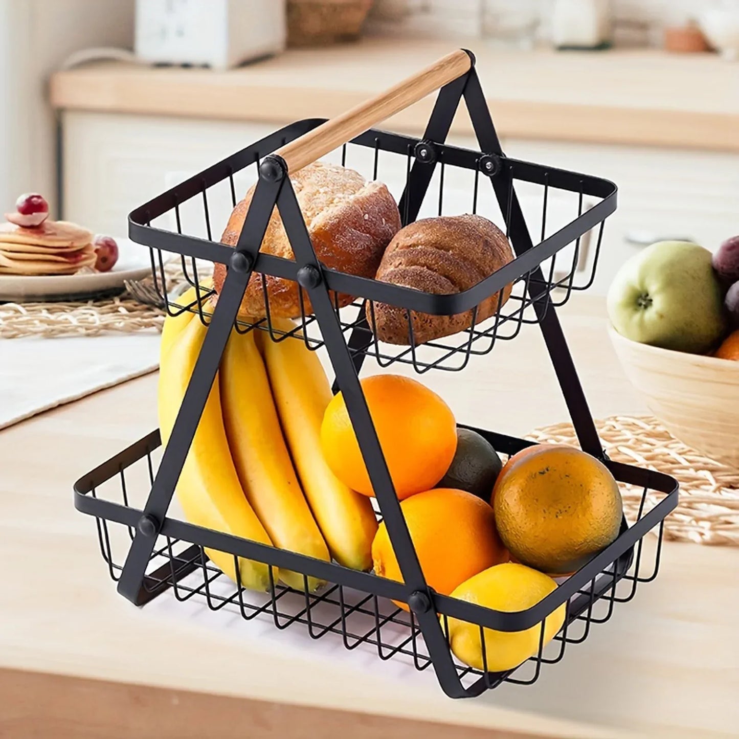 Support de panier à fruits amovible