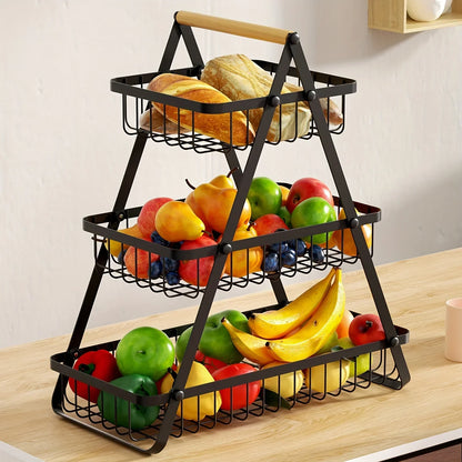 Support de panier à fruits amovible