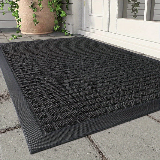 Paillasson géométrique pour usage intérieur et extérieur