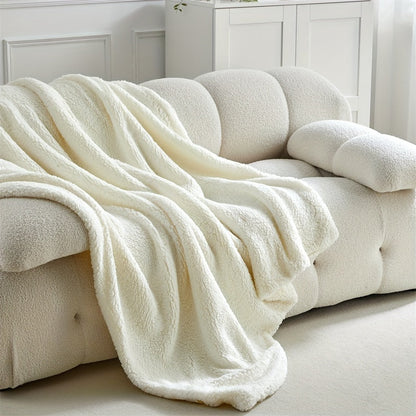 NuageChaud – Couverture sherpa douce & réversible