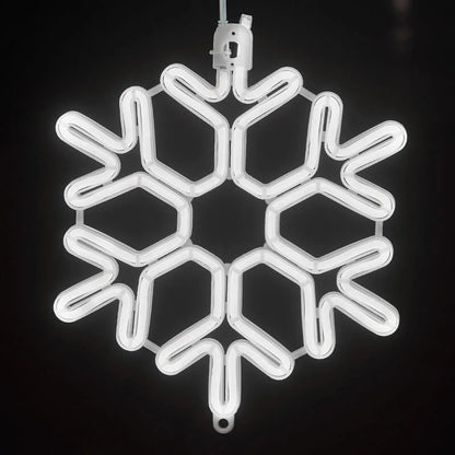 Frostella – LED Lumière Flocon de Neige pour Décoration Extérieure de Noël