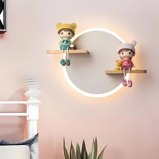 TwinkleWall – Lampe Murale Créative pour Enfants