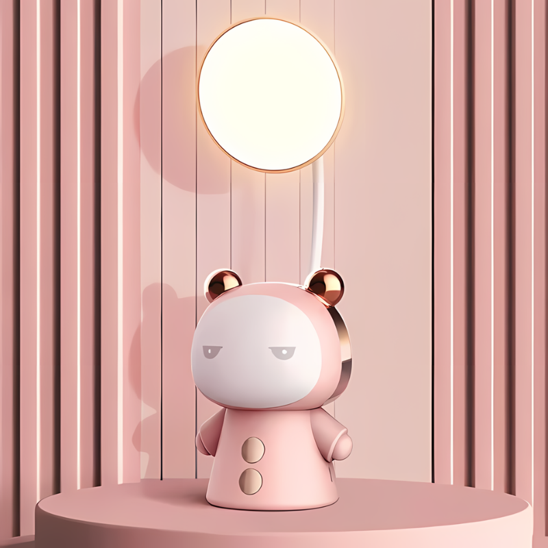 LumiKid – Lampe de table dessin animé pour éclairage imaginatif de chambre d'enfant