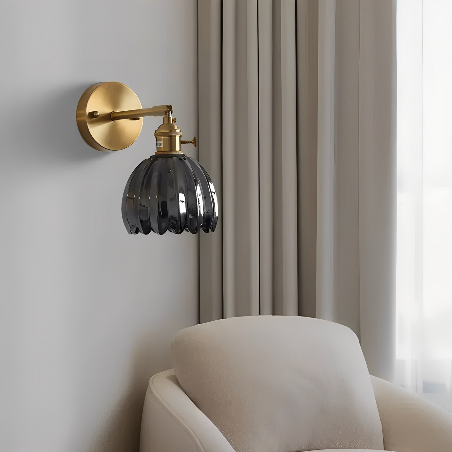 Gela – Lampe Suspendue en Verre Nordique