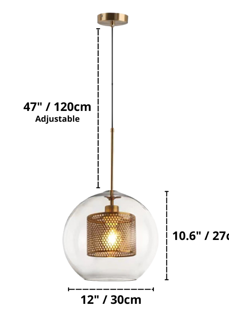 Adonia - Suspensions en verre