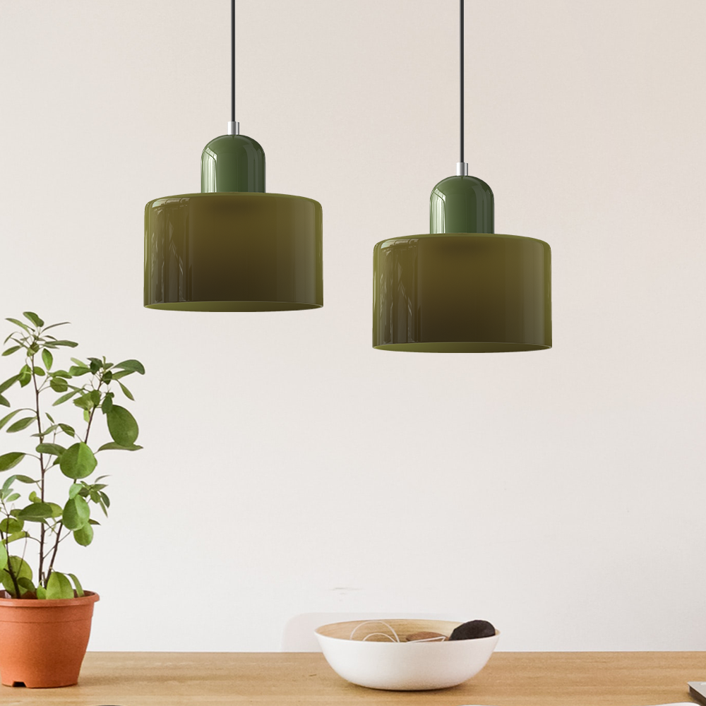Frieda – Lampe suspendue moderne en verre