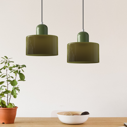 Frieda – Lampe suspendue moderne en verre