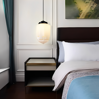 Arvida – Candelabro de Cristal Industrial Retro