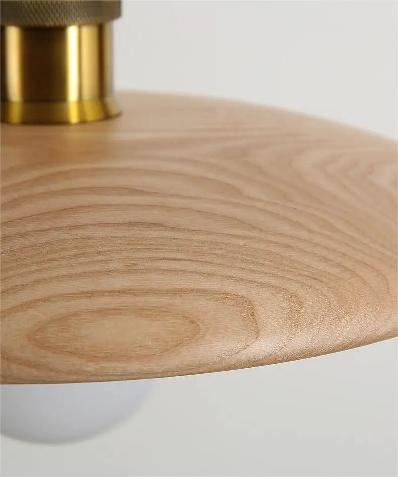 Asahi – Lampe de table en bois massif