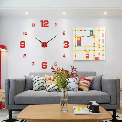 Milo – Horloge murale moderne au design créatif pour pièces élégantes