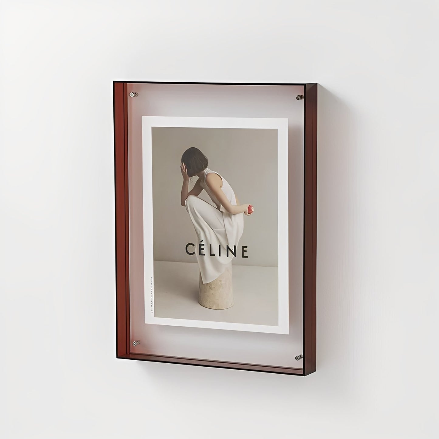 Clara – Cadre photo DIY transparent en acrylique