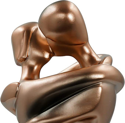 Nalaya – Sculpture de couple en résine