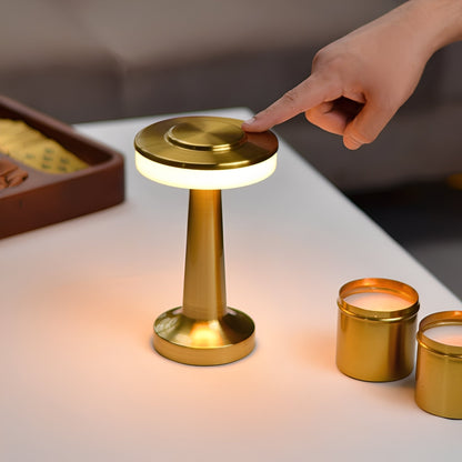 Zamira – Lámpara de mesa dumbbell recargable